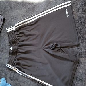 2 Pairs of Boys adidas shorts